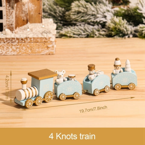 Merry Christmas Wooden Train Ornament Christmas Decoration For Home Santa Claus Gift Natal Navidad Noel 2022 New Year Xmas Decor Merry Christmas Wooden Train Ornament Christmas Decoration For Home Santa Claus Gift Natal Navidad Noel 2022 New Year Xmas Decor