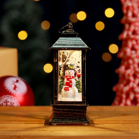 Christmas Decorations Santa Claus Glowing Phone Booth Small Oil Lamp Wind Lantern Gift Bar Desktop Decoration Party Supplies Christmas Decorations Santa Claus Glowing Phone Booth Small Oil Lamp Wind Lantern Gift Bar Desktop Decoration Party Supplies