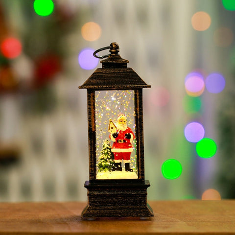 Christmas Decorations Santa Claus Glowing Phone Booth Small Oil Lamp Wind Lantern Gift Bar Desktop Decoration Party Supplies Christmas Decorations Santa Claus Glowing Phone Booth Small Oil Lamp Wind Lantern Gift Bar Desktop Decoration Party Supplies