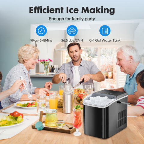 Small Portable Home Use Ice Maker