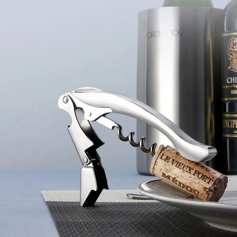 Stainless Steel Wine Bottle Corkscrew