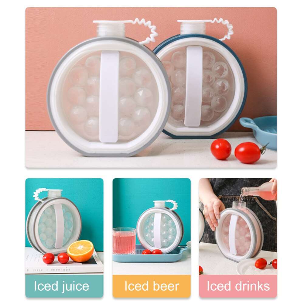 2 in 1 Portable Ice Cube Maker