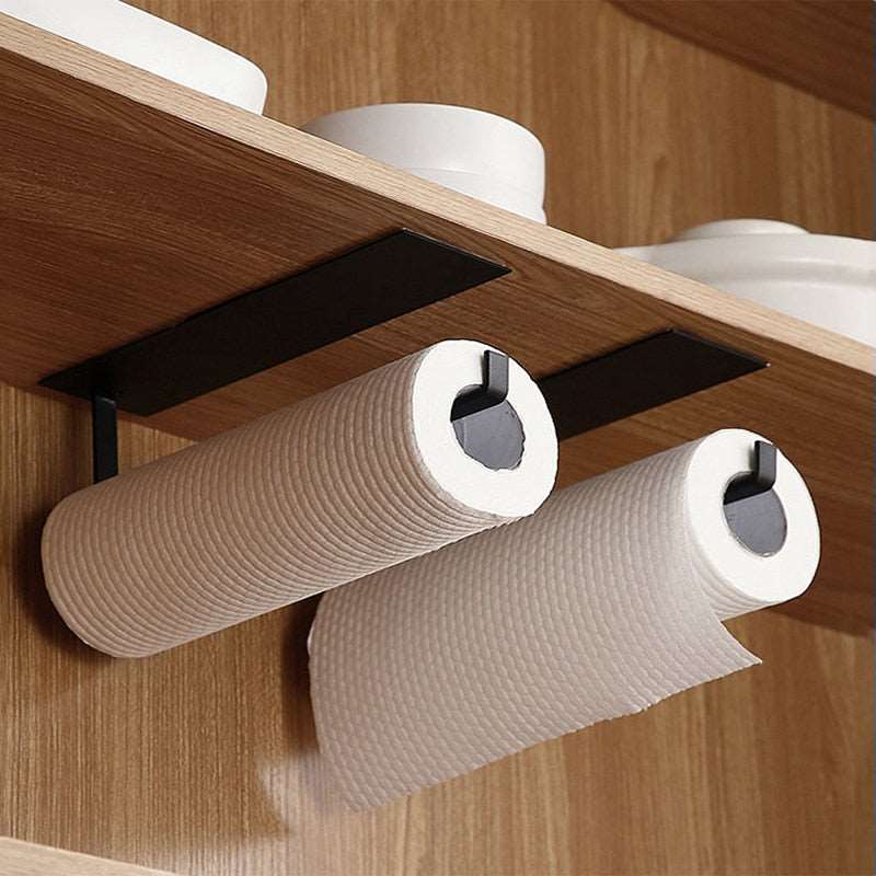 Kitchen  Self-Adhesive Roll Rack Paper Towel Holder