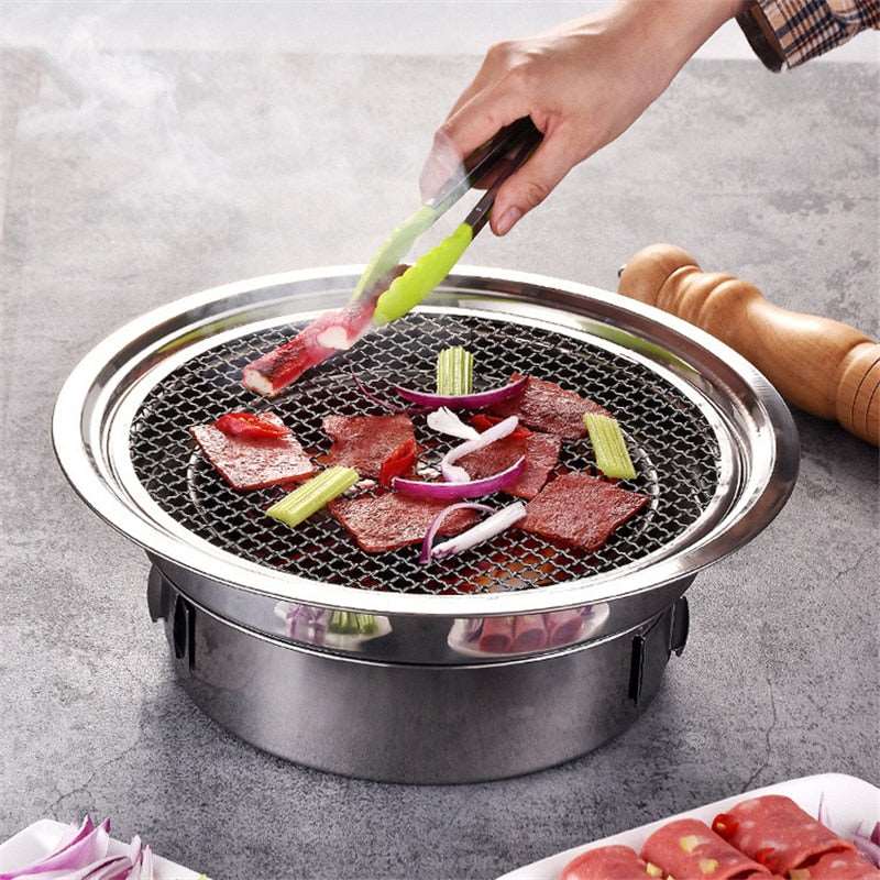 Korean Charcoal Non-stick Barbecue TrayClorah