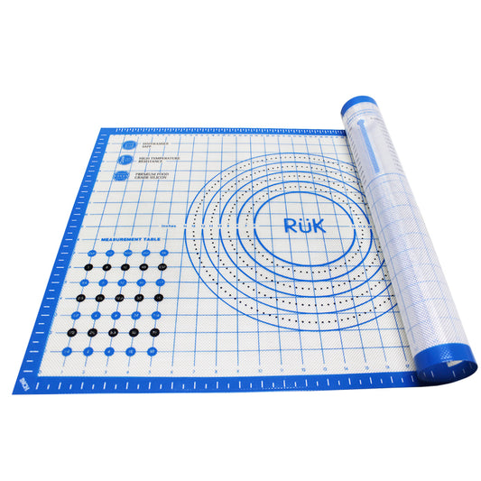 Silicone Pastry Mat with Measurements Blue  1200
