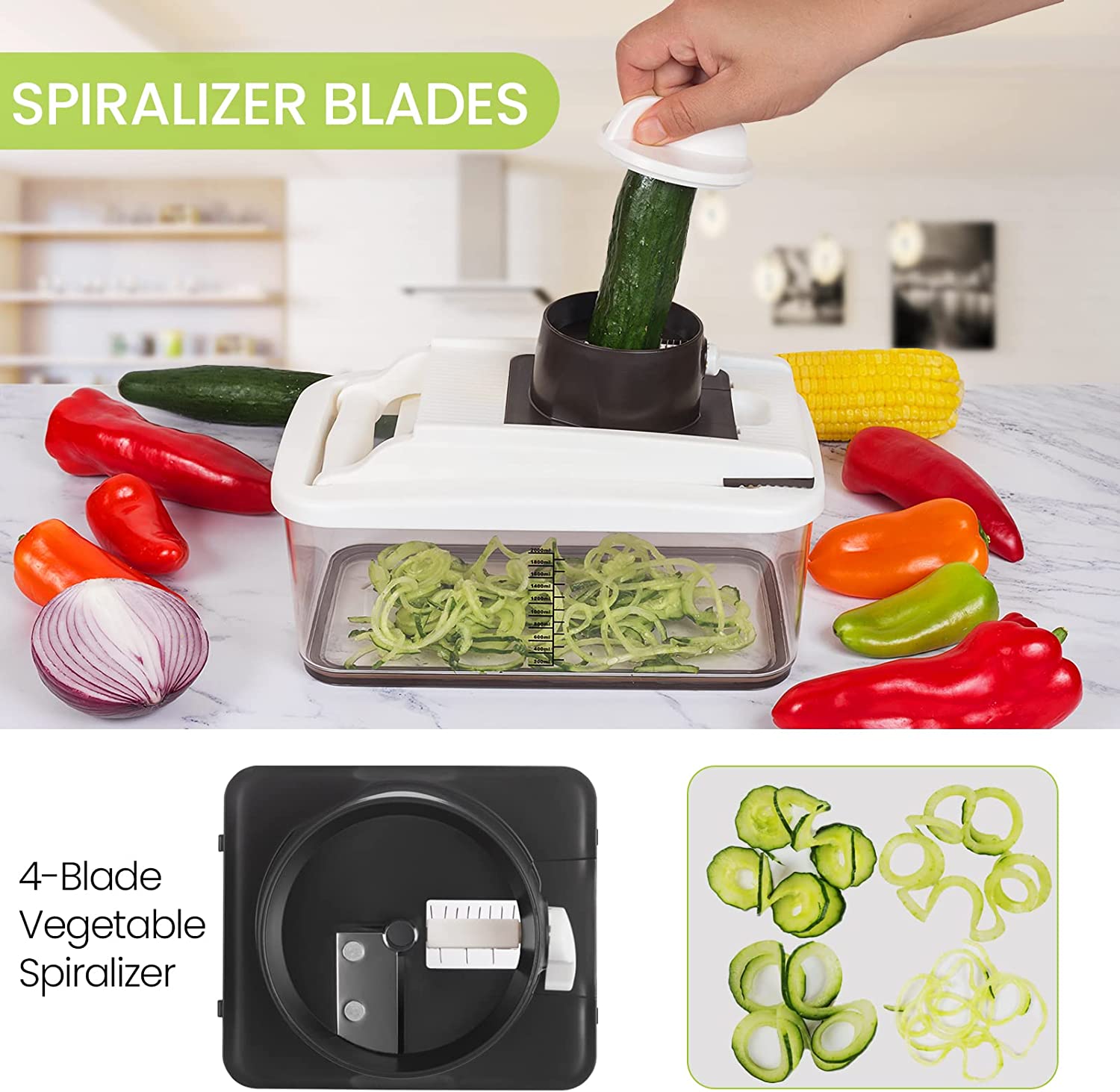 Pro Vegetable Chopper Mandoline Slicer – Clorah