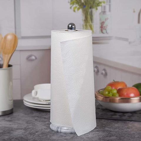 Stainless Steel Vertical Paper Towel Rack Creative Roll Holder