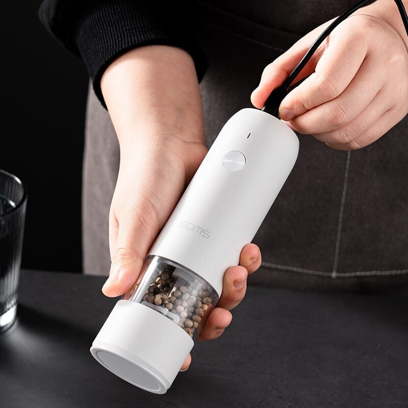Automatic USB Rechargeable Electric Salt & Pepper Mills