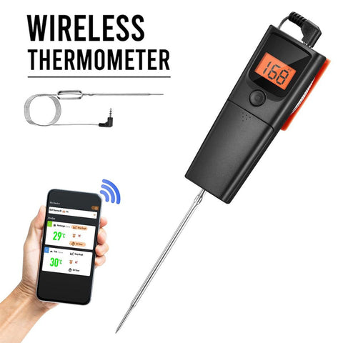 SuperFast Wireless Outdoor Remote Digital BBQ Thermometer