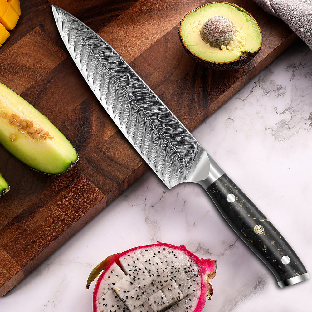 8 Inch Japanese Damascus Steel Chef Knife