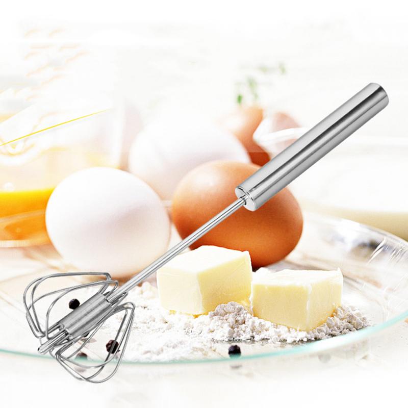 Stainless Steel Manual Egg Whisk