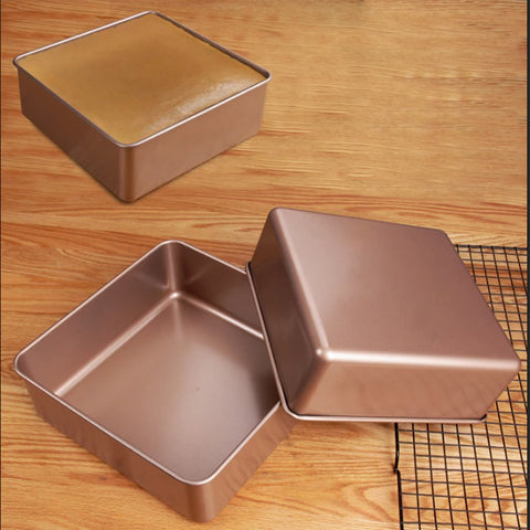 Non-Stick Square Perfect Cake Baking Loaf Pan