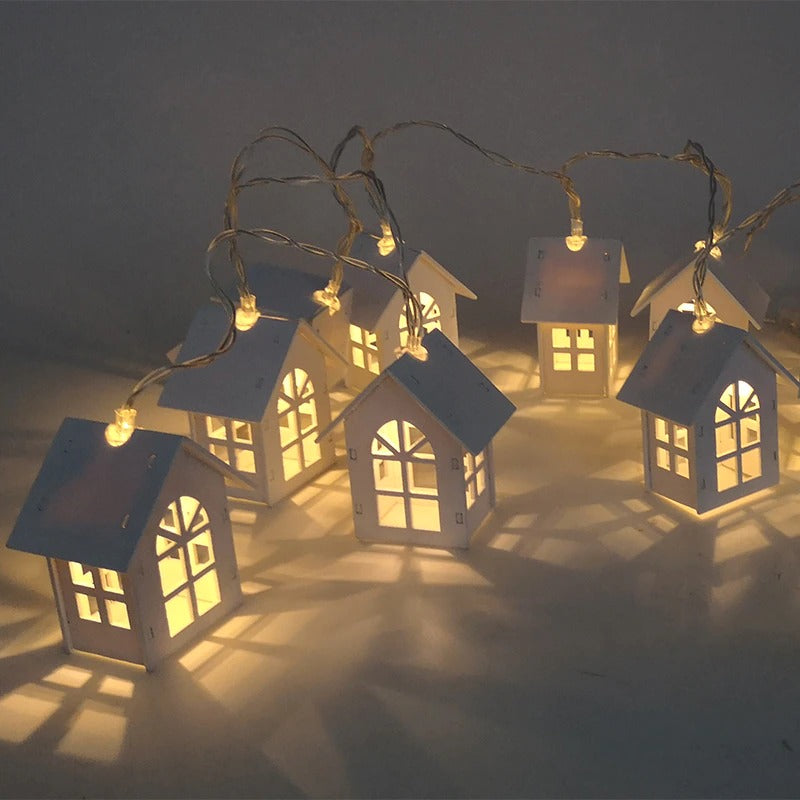 LED Christmas Tree House Style Fairy Light