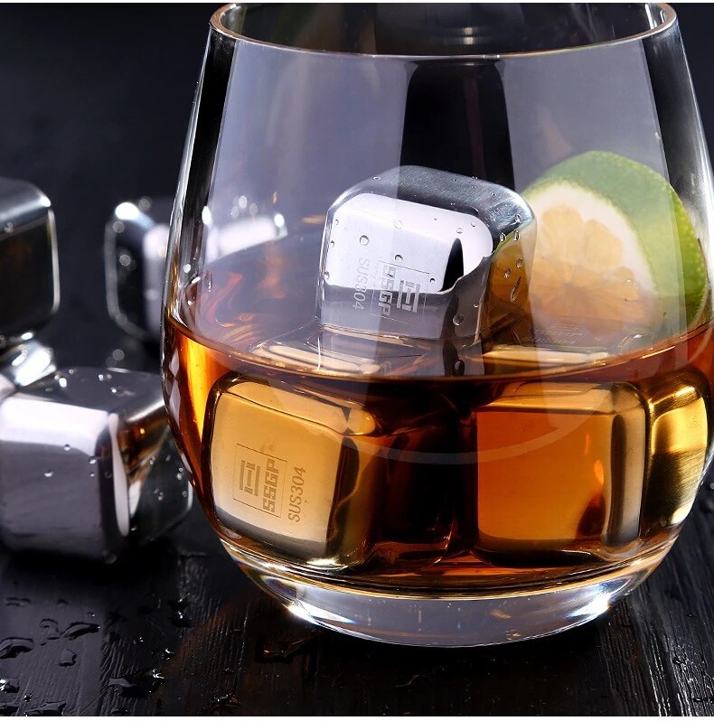 Stainless Steel Whiskey Cube