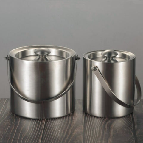 Stainless Steel Double Walled Ice Bucket