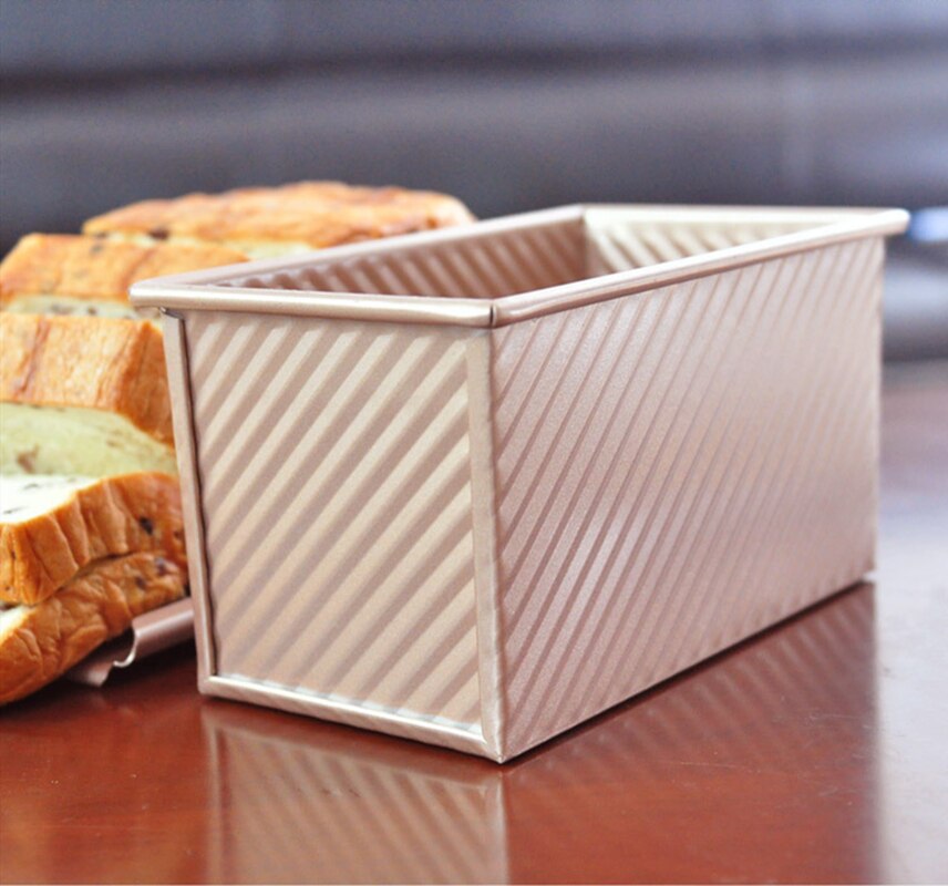 Non-stick Aluminium Alloy Toast Loaf Pan with Lid