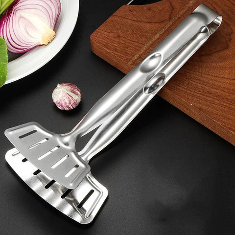 Stainless Steel BBQ Grilling Tongs
