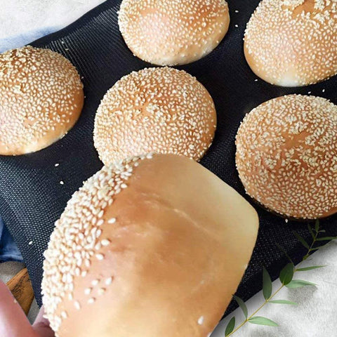 Silicone Perforated Hamburger Bread Form