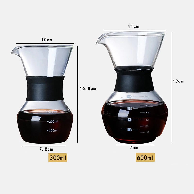 600ml Glass Coffee Kettle