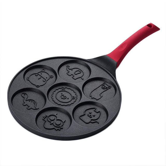 7-Hole Multi-Function Frying Pan