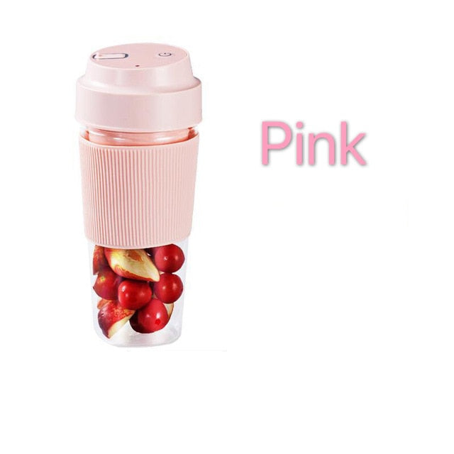 Portable Mini Electric Juicer USB Rechargeable Blender