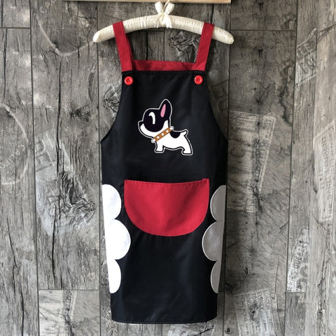 Cute Dog Waterproof And Oil-proof Apron