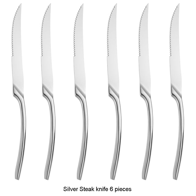 6-Piece Stainless Steel Steak Knife