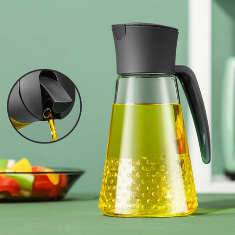 Automatic Opening And Closing Oil Bottle