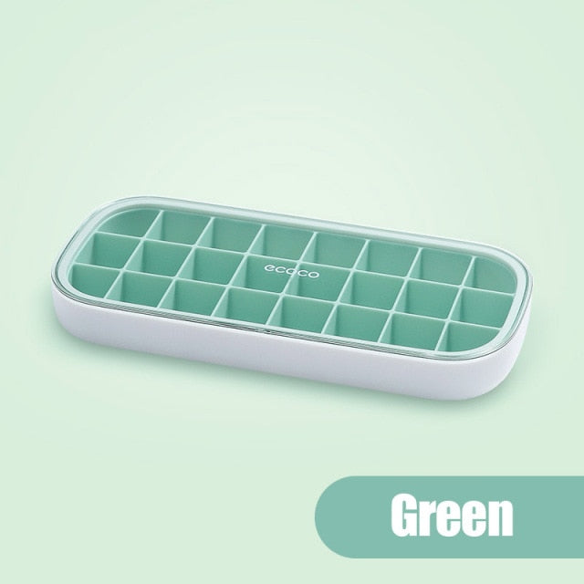 24 Grid Silicone Ice Cube Tray