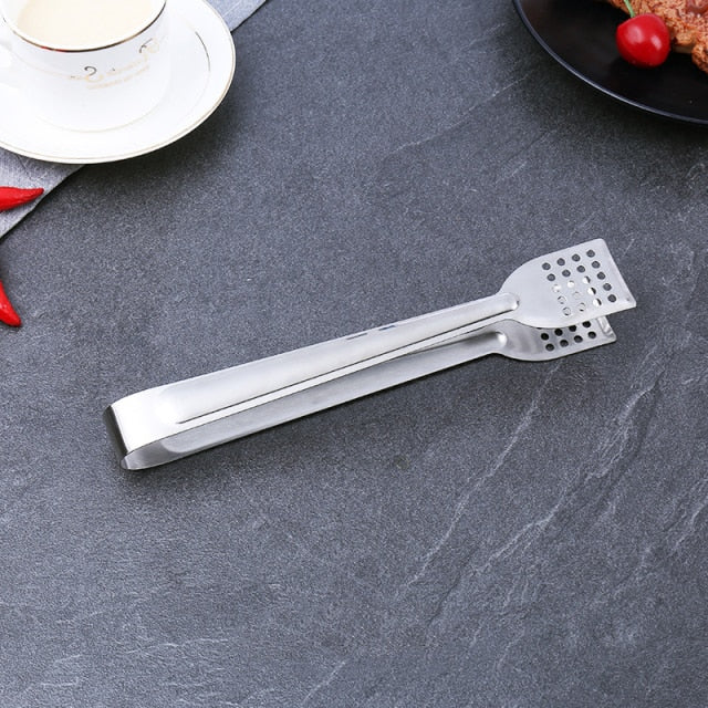Stainless Steel BBQ Food Tongs