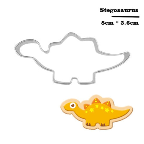 Jurassic Dinosaurs Various Animals Cookie Cutters Cooking Tools Decoration Mold Baking Fondant Sugar Craft Molds DIY Cake
